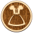 Dirndl – Holz Anstecker