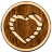 Herzerl – Holz Anstecker