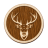 Hirsch – Holz Anstecker