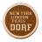 New York – London – Paris – Dorf – Holz Anstecker