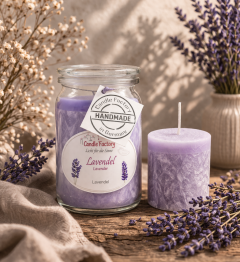 Duftkerze Lavendel
